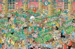 Jumbo 1500 Pieces*Jan Van Haasteren - Snooker - 1500 Piece Jigsaw Puzzle