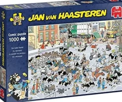 Jumbo 1000 Pieces*Jan Van Haasteren - The Cattle Market - 1000 Piece Jigsaw Puzzle