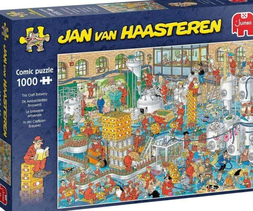 Jumbo 1000 Pieces*Jan Van Haasteren - The Craft Brewery - 1000 Piece Jigsaw Puzzle