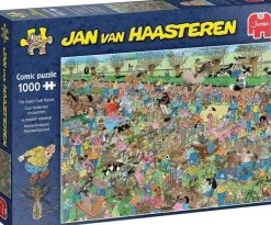 Jumbo 1000 Pieces*Jan Van Haasteren - The Dutch Craft Market - 1000 Piece Jigsaw Puzzle