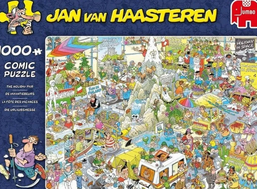 Jumbo 1000 Pieces*Jan Van Haasteren - The Holiday Fair - 1000 Piece Jigsaw Puzzle