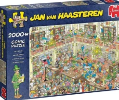 Jumbo 2000 Pieces*Jan Van Haasteren - The Library - 2000 Piece Jigsaw Puzzle