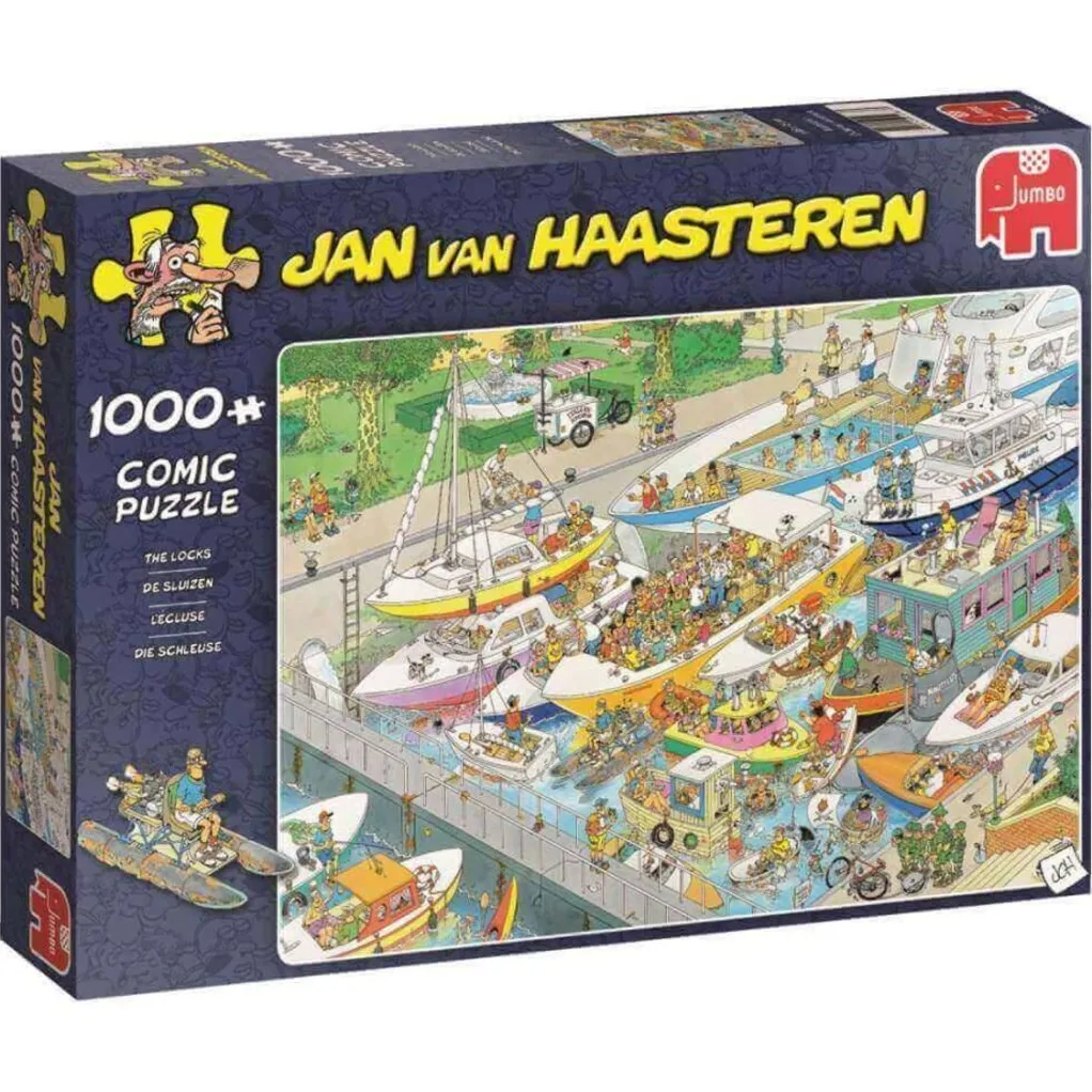 Jumbo 1000 Pieces*Jan Van Haasteren - The Locks - 1000 Piece Jigsaw Puzzle