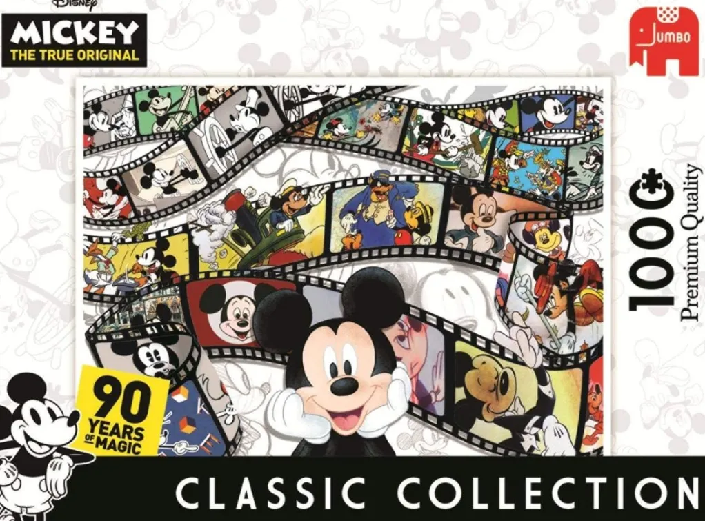 Jumbo 1000 Pieces* - Disney Mickey 90Th Anniversary - 1000 Piece Jigsaw Puzzle