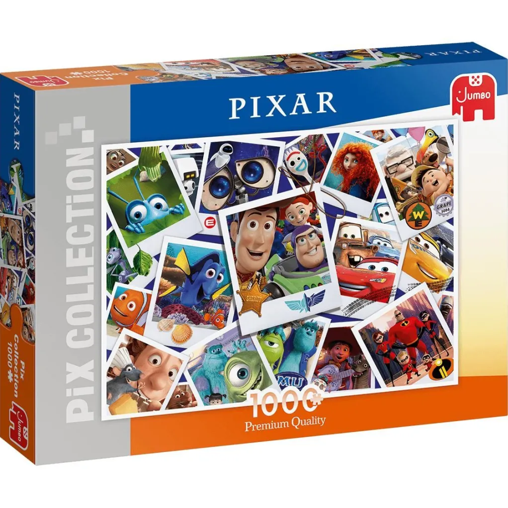 Jumbo 1000 Pieces* - Disney Pix Collection Pixar- 1000 Piece Jigsaw Puzzle