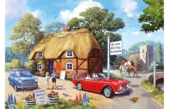 Kidicraft 1000 Pieces* - A Stop For Tea - 1000 Piece Jigsaw Puzzle