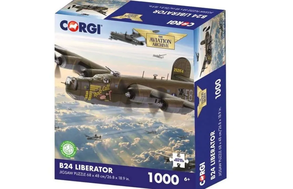 Kidicraft 1000 Pieces* - B24 Liberator - 1000 Piece Jigsaw Puzzle