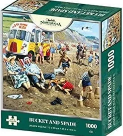 Kidicraft 1000 Pieces* - Bucket And Spade - 1000 Piece Jigsaw Puzzle