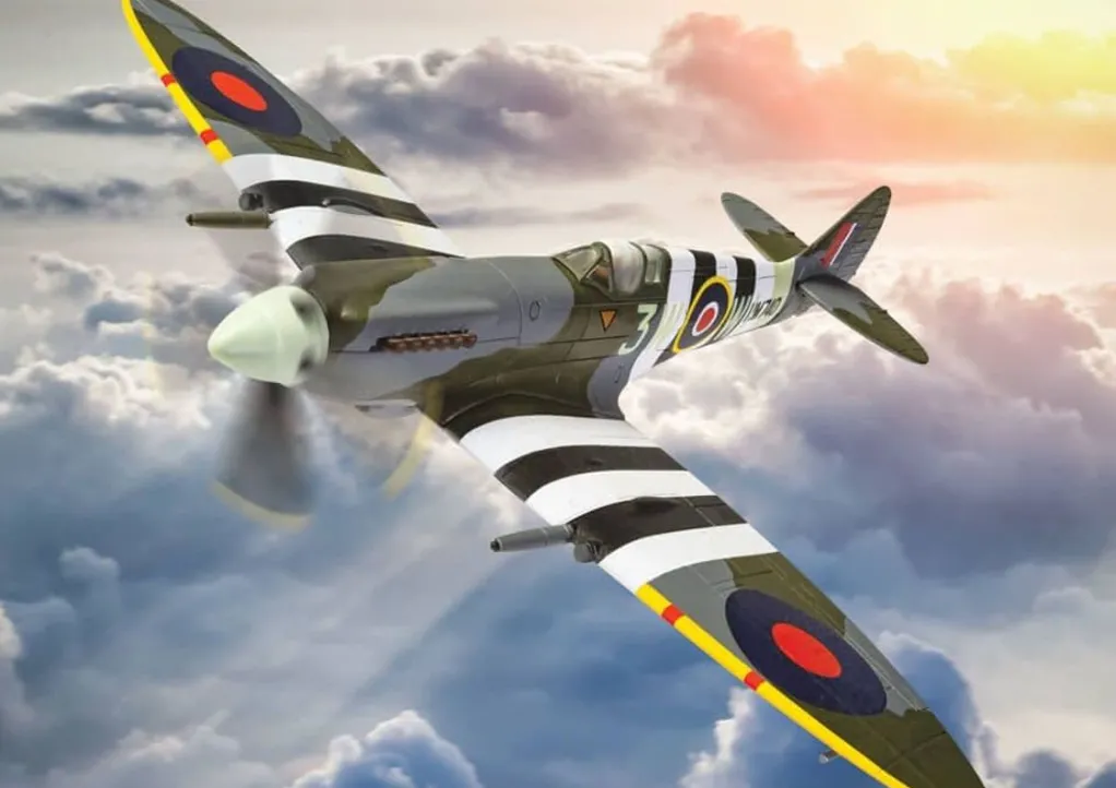Kidicraft 1000 Pieces* - D-Day Supermarine Spitfire Mk Xivc - 1000 Piece Jigsaw Puzzle