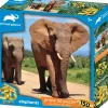 Kidicraft 300 Pieces & Under* - Elephants - Animal Planet 150 Piece Jigsaw Puzzle