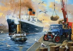 Kidicraft 1000 Pieces* - Entering Port - 1000 Piece Jigsaw Puzzle