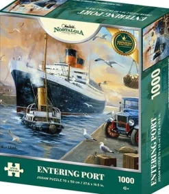 Kidicraft 1000 Pieces* - Entering Port - 1000 Piece Jigsaw Puzzle