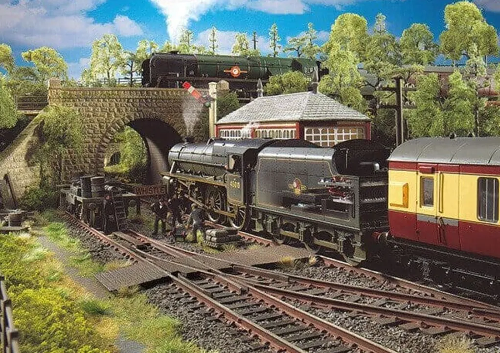Kidicraft 1000 Pieces* - Full Steam Ahead - 1000 Piece Jigsaw Puzzle