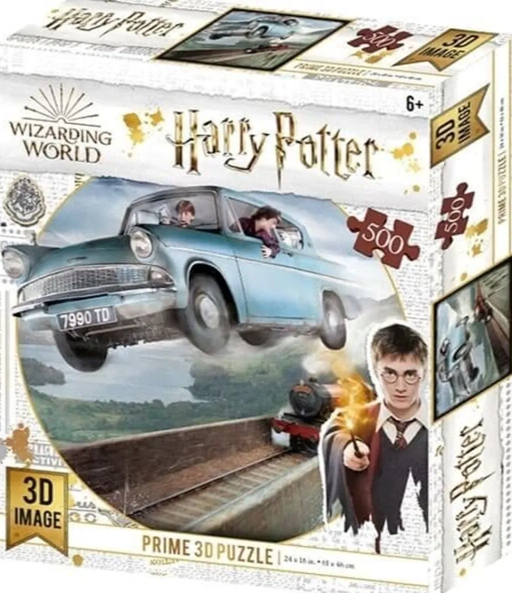 Kidicraft 500 Pieces* - Harry Potter - Ford Anglia - 500 Piece Jigsaw Puzzle