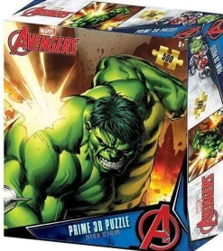 Kidicraft 500 Pieces* - Hulk 3D - 500 Piece Jigsaw Puzzle