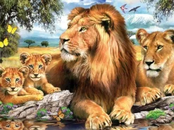 Kidicraft 500 Pieces* - Lions Pride - 500 Piece Jigsaw Puzzle