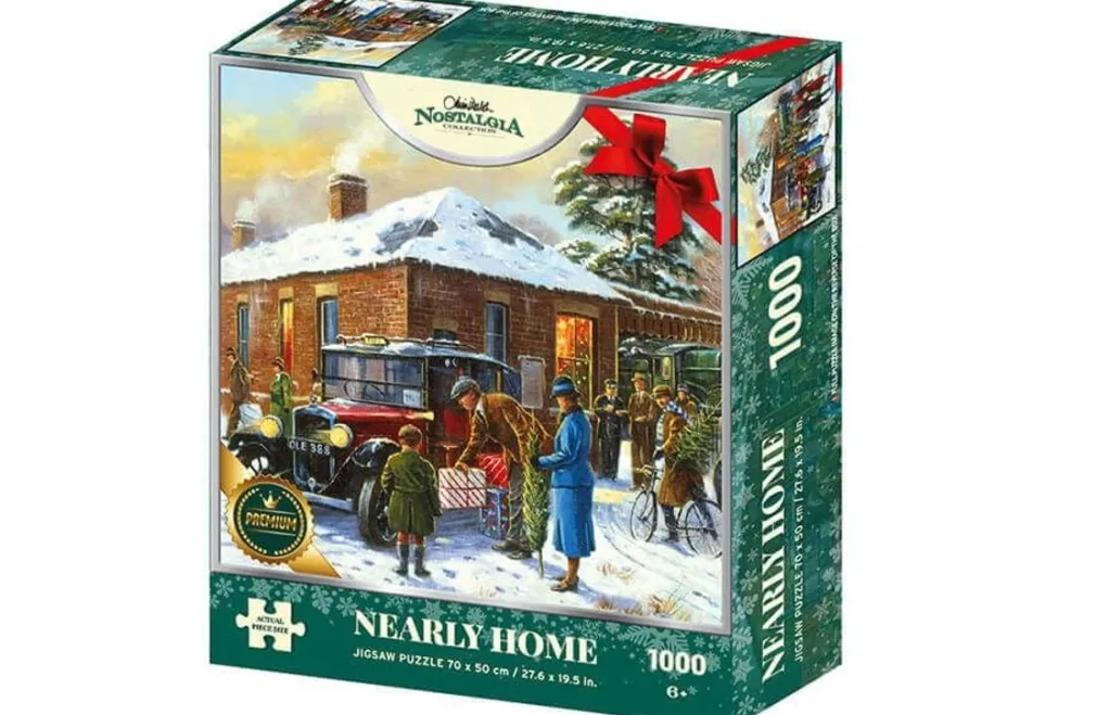 Kidicraft 1000 Pieces* - Nearly Home - 1000 Piece Jigsaw Puzzle