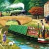Kidicraft 1000 Pieces* - Rail & Canal - 1000 Piece Jigsaw Puzzle