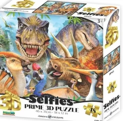 Kidicraft 100 Pieces & Under* - Selfies - Dino - 48 Piece Jigsaw Puzzle