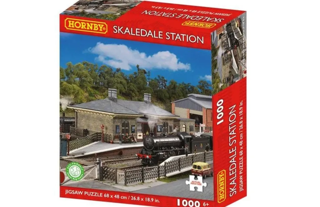 Kidicraft 1000 Pieces* - Skaledale Station - 1000 Piece Jigsaw Puzzle