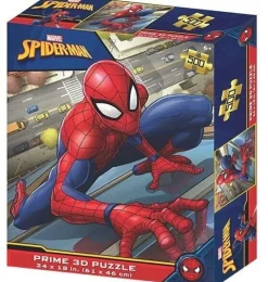 Kidicraft 500 Pieces* - Spiderman Climb 3D - 500 Piece Jigsaw Puzzle