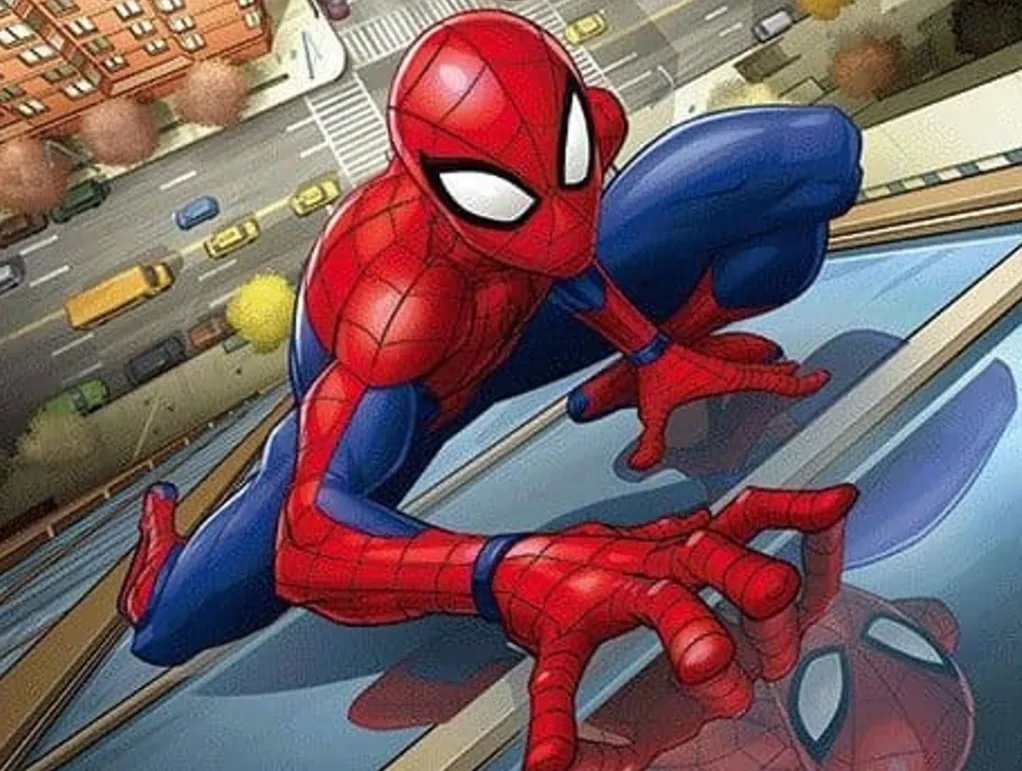Kidicraft 500 Pieces* - Spiderman Climb 3D - 500 Piece Jigsaw Puzzle