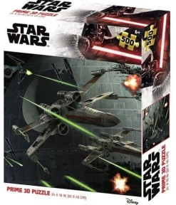 Kidicraft 500 Pieces* - Star Wars X-Wing Fighter 3D - 500 Piece Jigsaw Puzzle