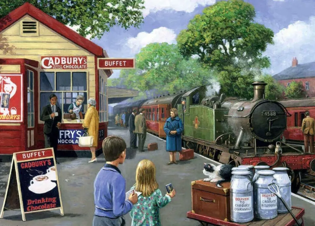 Kidicraft 1000 Pieces* - Station Buffet - 1000 Piece Jigsaw Puzzle