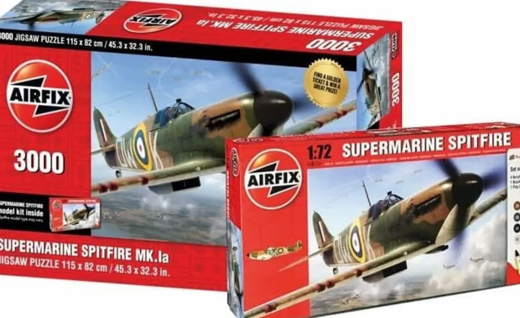 Kidicraft 3000 Pieces & Above* - Supermarine Spitfire Mk1A - 3000 Piece Jigsaw Puzzle