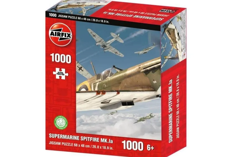 Kidicraft 1000 Pieces* - Supermarine Spitfire Mk1A - 1000 Piece Jigsaw Puzzle