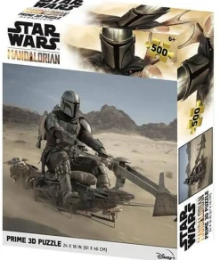 Kidicraft 500 Pieces* - The Mandalorian Speeder 3D - 500 Piece Jigsaw Puzzle
