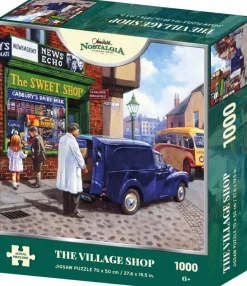 Kidicraft 1000 Pieces* - The Village Shop - 1000 Piece Jigsaw Puzzle