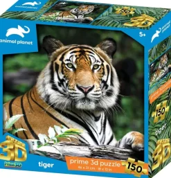 Kidicraft 300 Pieces & Under* - Tiger - Animal Planet 150 Piece Jigsaw Puzzle