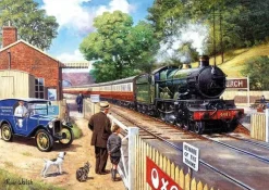Kidicraft 1000 Pieces* - Train Spotting - 1000 Piece Jigsaw Puzzle
