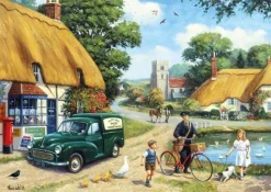 Kidicraft 1000 Pieces* - Village Postman - 1000 Piece Jigsaw Puzzle