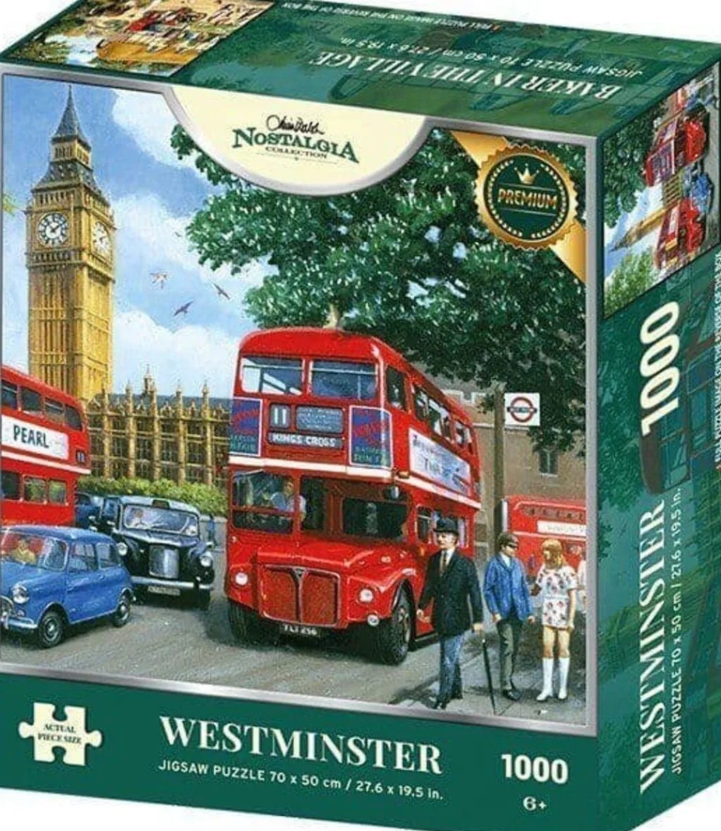 Kidicraft 1000 Pieces* - Westminster - 1000 Piece Jigsaw Puzzle