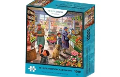 Kidicraft 1000 Pieces* - Ye Olde Greengrocer Shoppe - 1000 Piece Jigsaw Puzzle