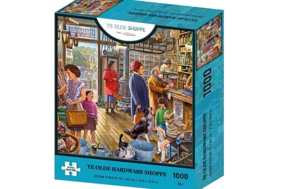 Kidicraft 1000 Pieces* - Ye Olde Hardware Shoppe - 1000 Piece Jigsaw Puzzle