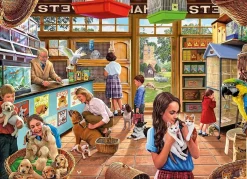 Kidicraft 1000 Pieces* - Ye Olde Pet Shoppe - 1000 Piece Jigsaw Puzzle