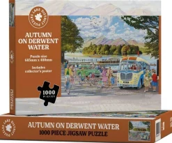Misc 1000 Pieces*Lake District Puzzles - Autumn On Derwent Water - 1000 Piece Jigsaw Puzzle