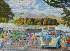 Misc 1000 Pieces*Lake District Puzzles - Autumn On Derwent Water - 1000 Piece Jigsaw Puzzle