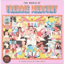 Laurence King 1000 Pieces* - The World Of Freddie Mercury - 1000 Piece Jigsaw Puzzle