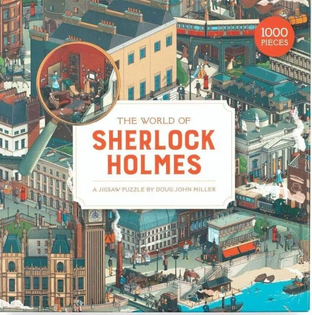 Laurence King 1000 Pieces* - The World Of Sherlock Holmes - 1000 Piece Jigsaw Puzzle