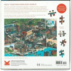 Laurence King 1000 Pieces* - The World Of Sherlock Holmes - 1000 Piece Jigsaw Puzzle