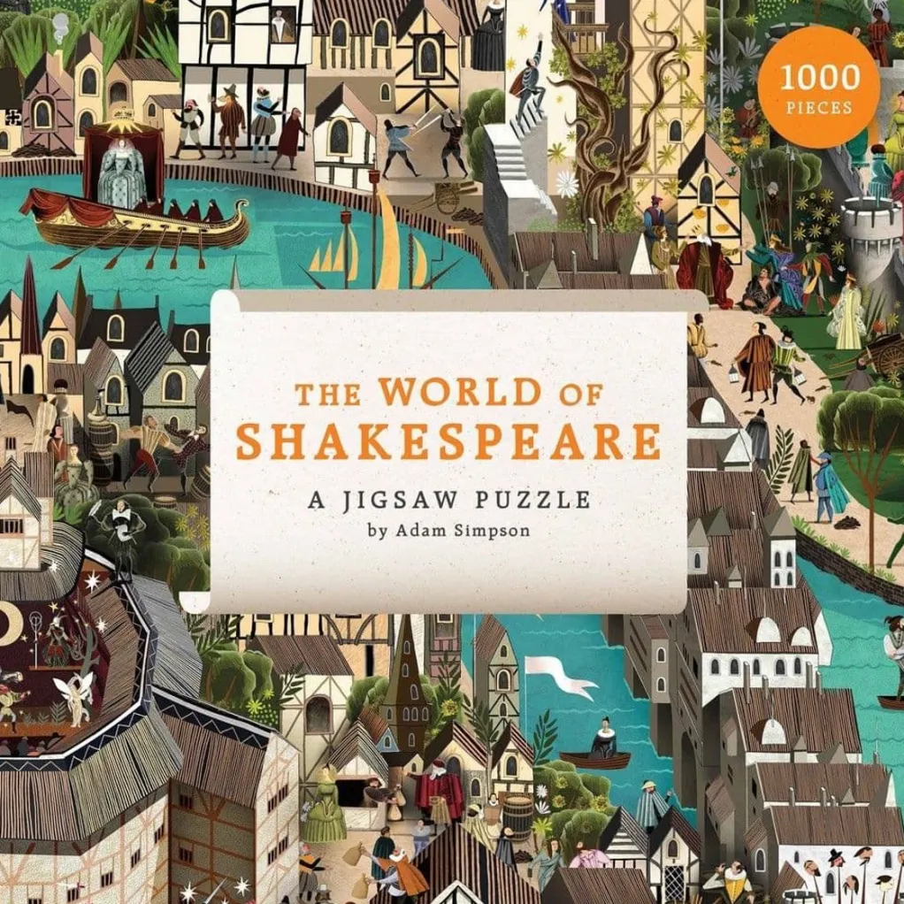 Laurence King 1000 Pieces* - The World Of Shakespeare - 1000 Piece Jigsaw Puzzle