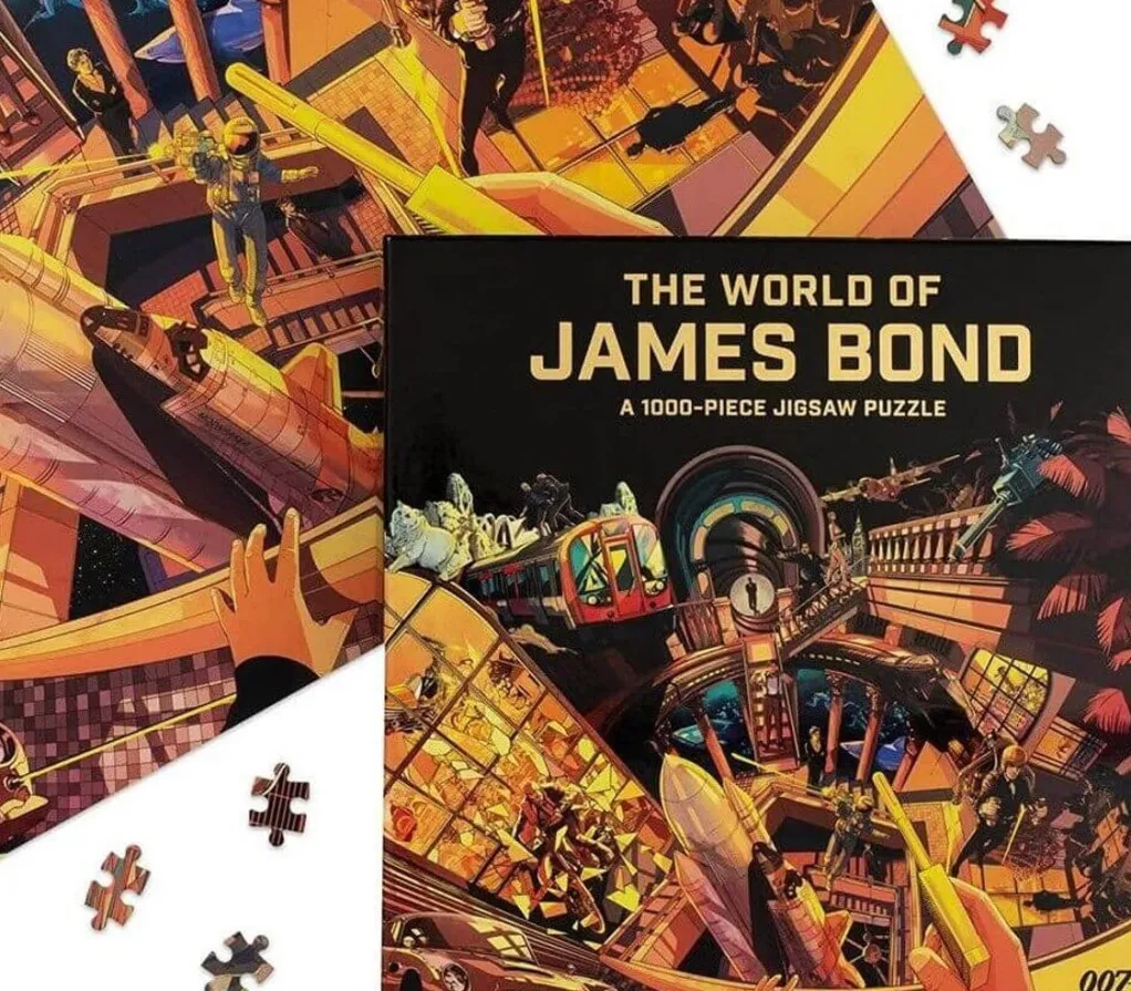 Laurence King 1000 Pieces* - The World Of James Bond - 1000 Piece Jigsaw Puzzle