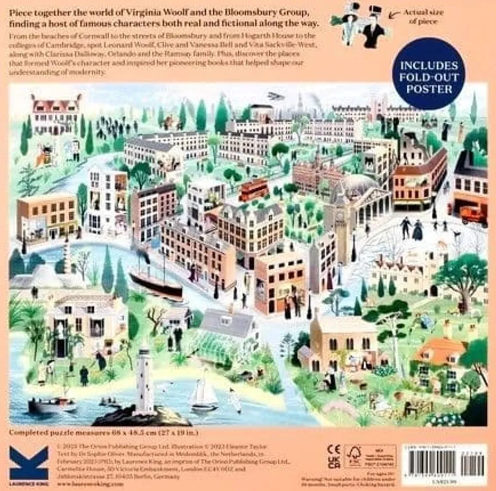 Laurence King 1000 Pieces* - The World Of Virginia Woolf - 1000 Piece Jigsaw Puzzle