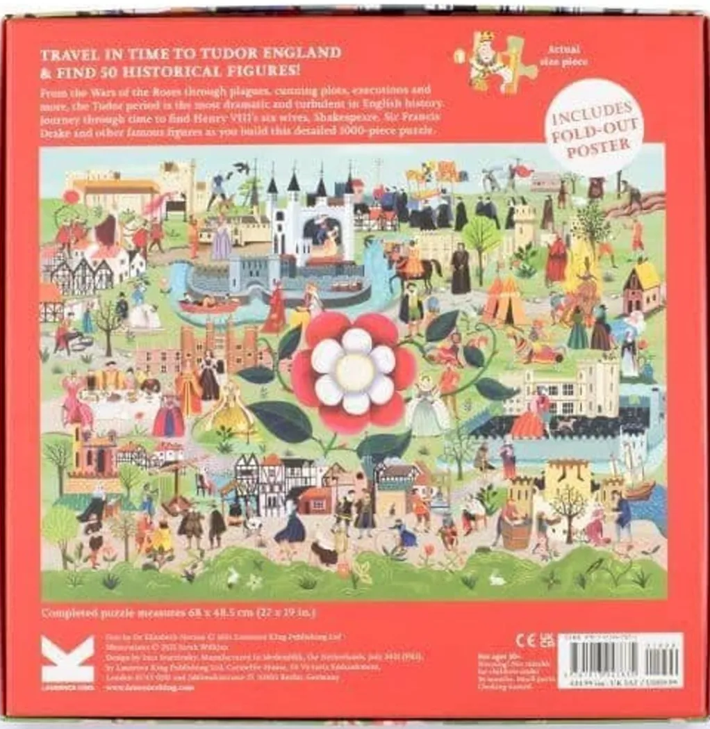Laurence King 1000 Pieces* - The World Of The Tudors - 1000 Piece Jigsaw Puzzle