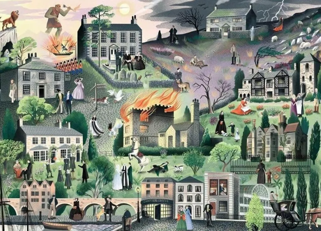 Laurence King 1000 Pieces* - The World Of The Brontes - 1000 Piece Jigsaw Puzzle