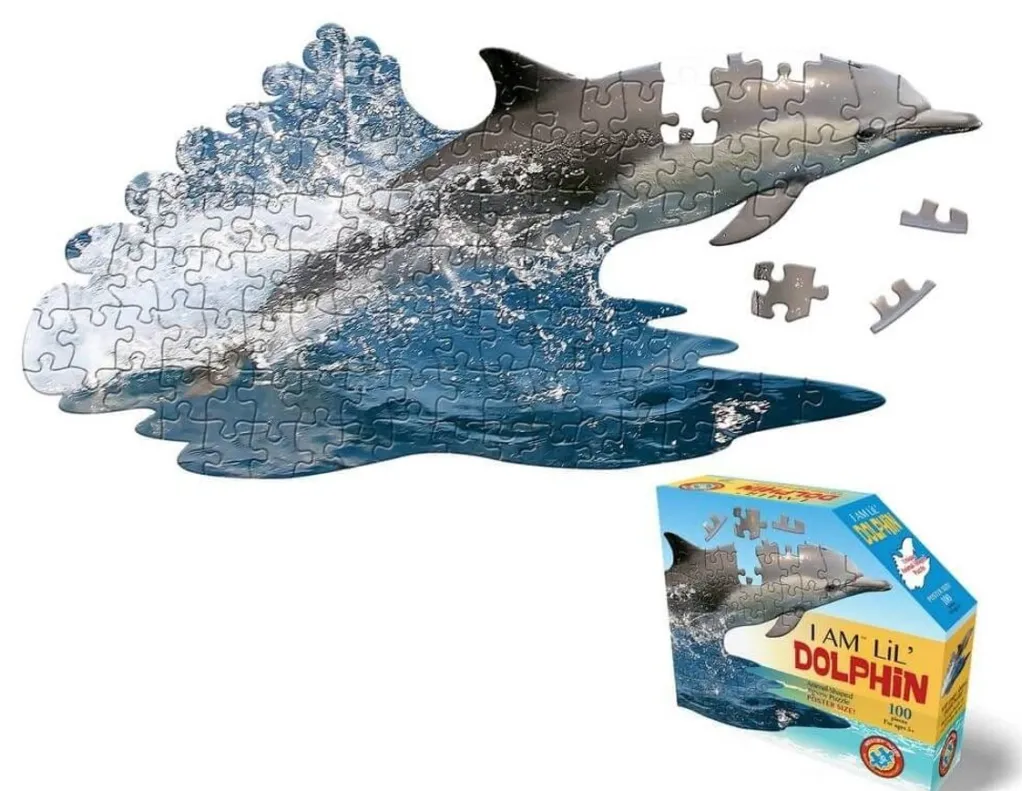Madd Capp 100 Pieces & Under* - I Am Lil Dolphin - 100 Piece Jigsaw Puzzle